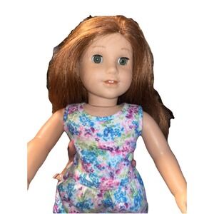 American Girl Doll Blaire Wilson Red Hair Green Eyes Light 18" GOTY 2017